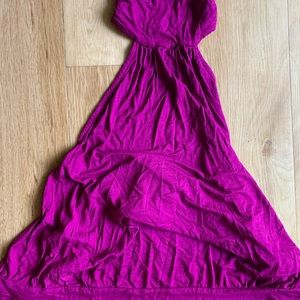 ✈️High neck, backless top